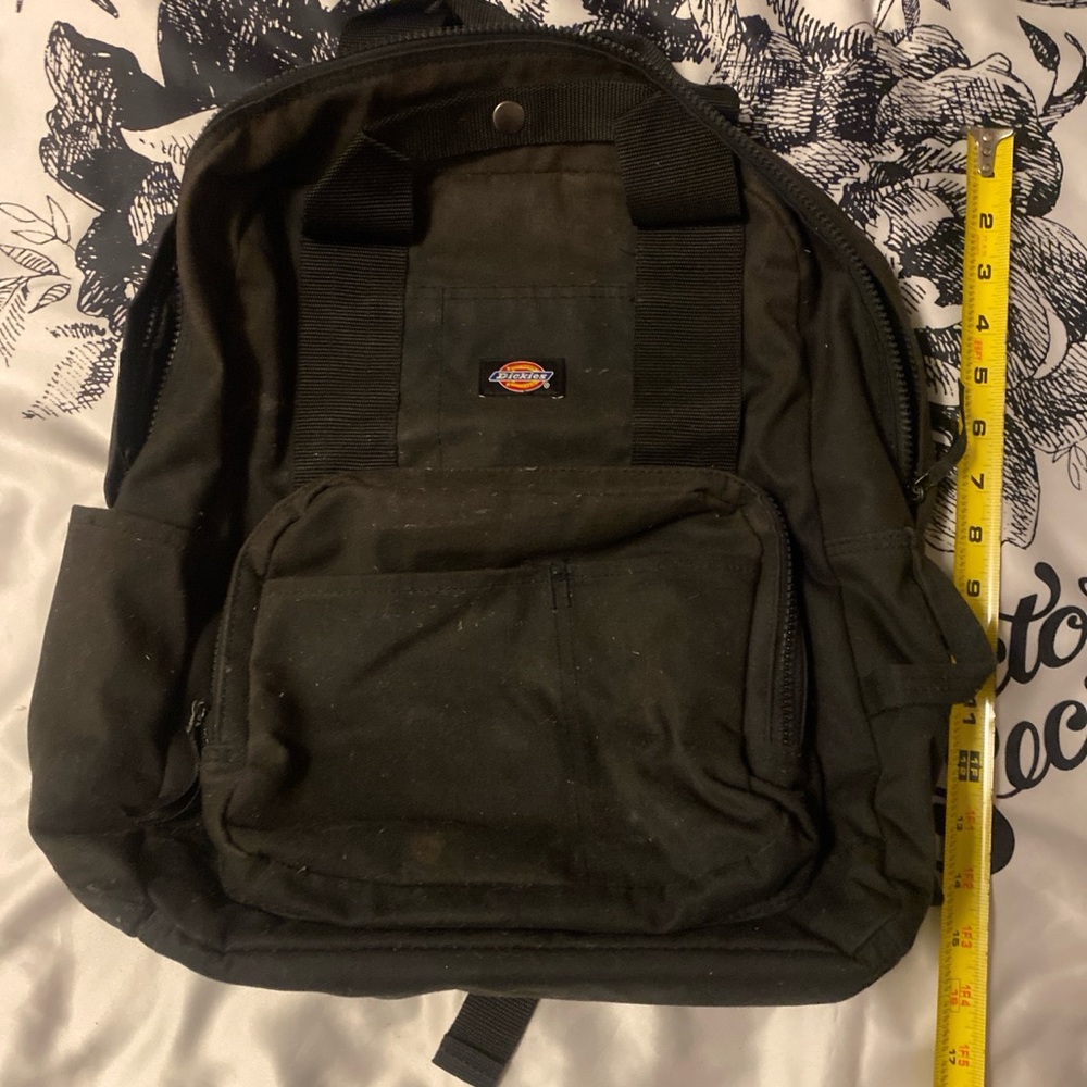 black dickies canvas backpack